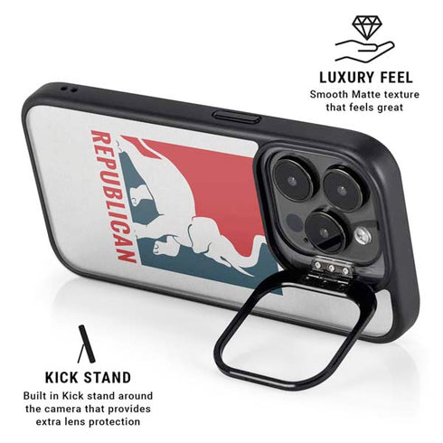 Republican iPhone 13 Pro Kickstand Case