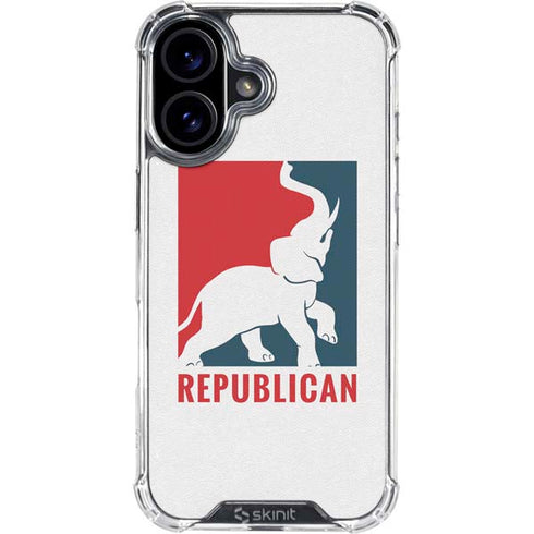 Republican iPhone 17 Clear Case