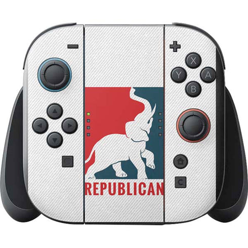 Republican Nintendo Switch 2 (2025) with Joy-Con Skin