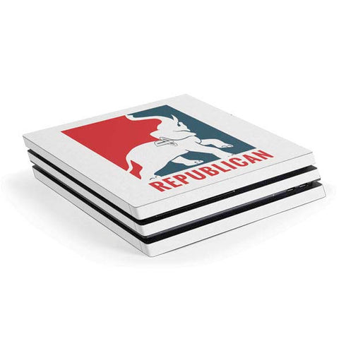Republican PS4 Pro Console Skin