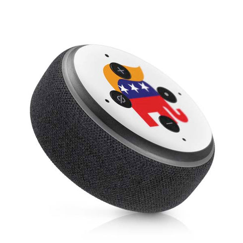 Republican Trump Hair Amazon Echo Dot Skin