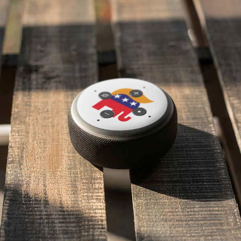 Republican Trump Hair Amazon Echo Dot Skin