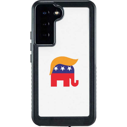 Republican Trump Hair Galaxy S24 Plus Waterproof Case