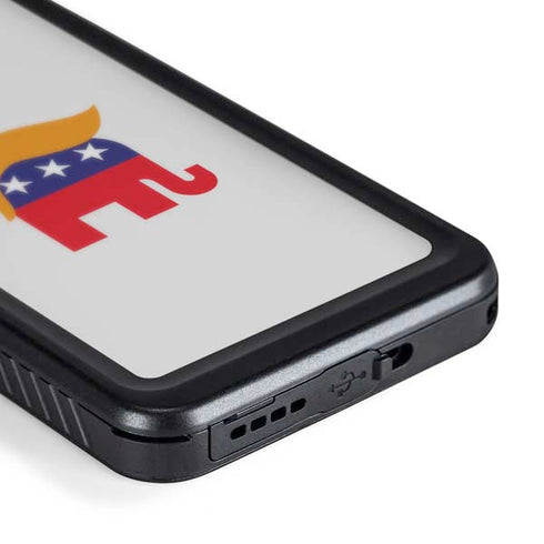 Republican Trump Hair Galaxy S24 Plus Waterproof Case
