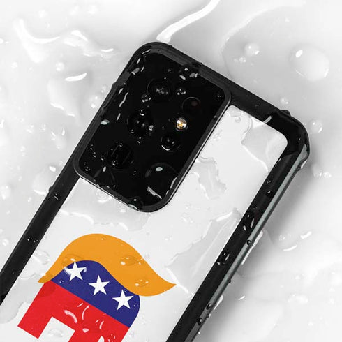 Republican Trump Hair Galaxy S24 Ultra Waterproof Case