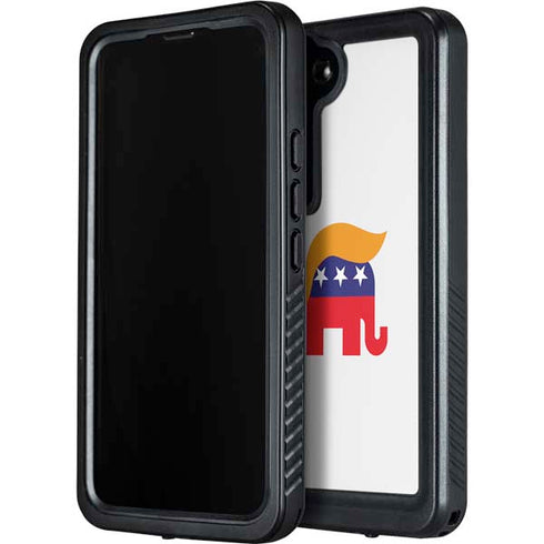 Republican Trump Hair Galaxy S24 Waterproof Case