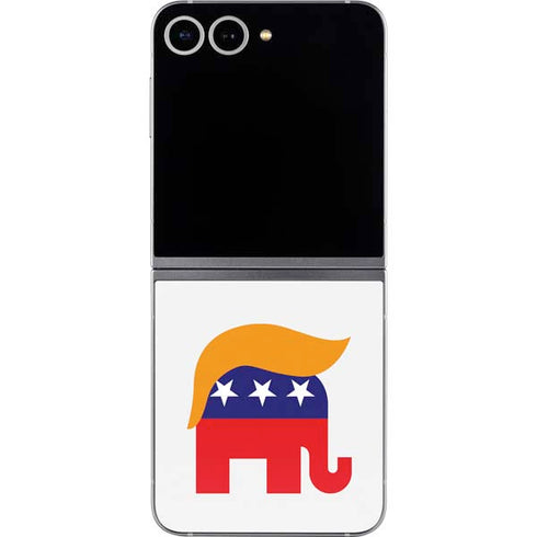 Republican Trump Hair Galaxy Z Flip6 Skin