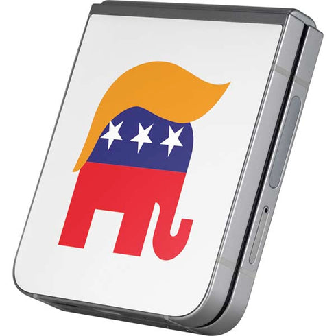 Republican Trump Hair Galaxy Z Flip6 Skin