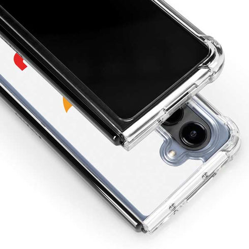 Republican Trump Hair Galaxy Z Fold5 5G Clear Case