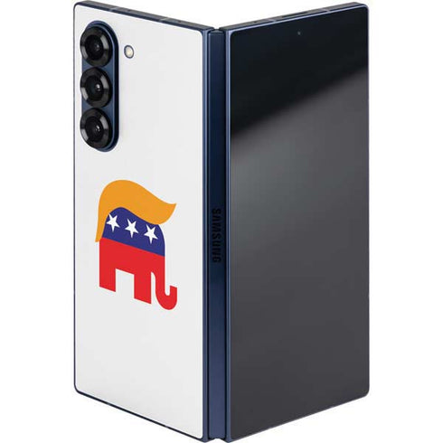 Republican Trump Hair Galaxy Z Fold6 Skin