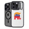 Republican Trump Hair iPhone 14 Pro Kickstand Case