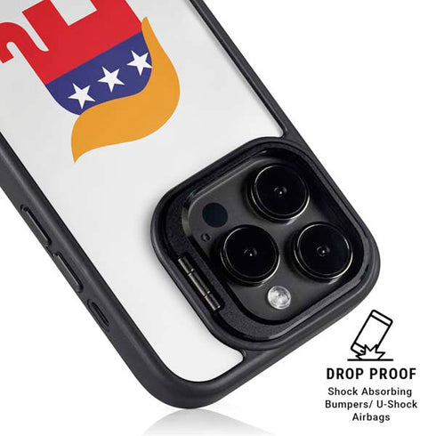 Republican Trump Hair iPhone 14 Pro Kickstand Case