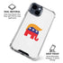 Republican Trump Hair iPhone 15 Clear Case