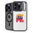 Republican Trump Hair iPhone 15 Pro Kickstand Case