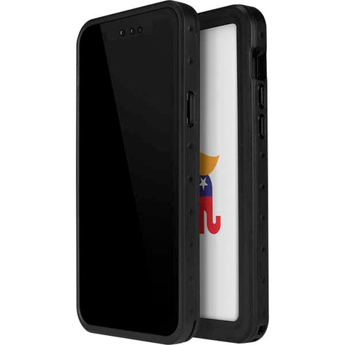 Republican Trump Hair iPhone 15 Pro Waterproof Case