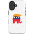 Republican Trump Hair iPhone 16 Impact Case