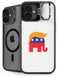 Republican Trump Hair iPhone 16 Kickstand Case
