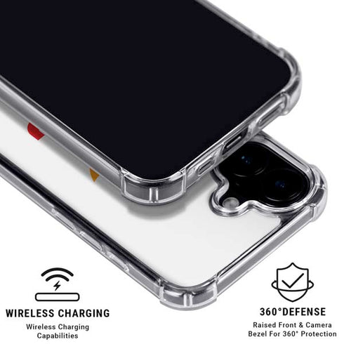 Republican Trump Hair iPhone 16 Plus Clear Case
