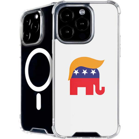 Republican Trump Hair iPhone 16 Pro MagSafe Case
