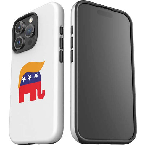 Republican Trump Hair iPhone 16 Pro Max Impact Case