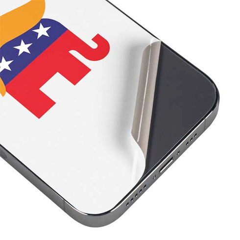 Republican Trump Hair iPhone 16e Skin