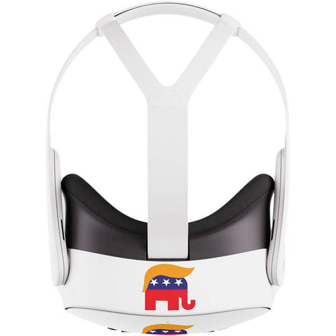 Republican Trump Hair Meta Quest 3S Skin