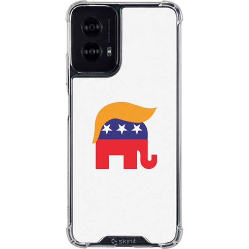 Republican Trump Hair Moto G Power 5G (2024) Clear Case