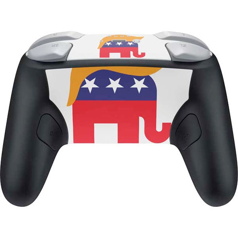 Republican Trump Hair Nintendo Switch 2 (2025) Pro Controller Skin
