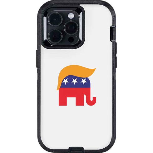 Republican Trump Hair Otterbox Defender iPhone Skin