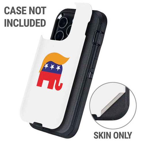 Republican Trump Hair Otterbox Defender iPhone Skin
