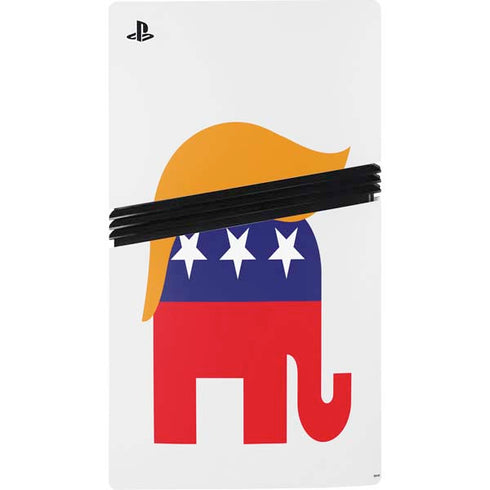 Republican Trump Hair PS5 Pro Console Skin