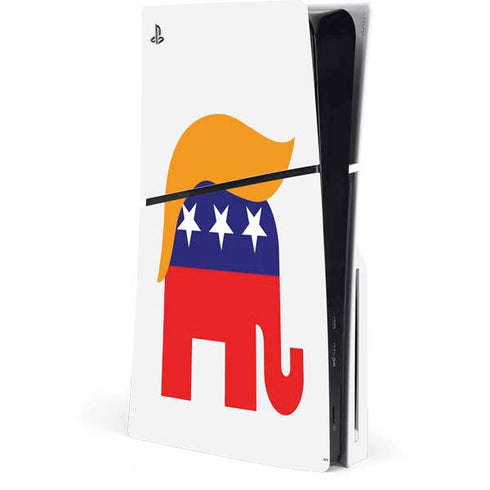 Republican Trump Hair PlayStation PS5 Skins