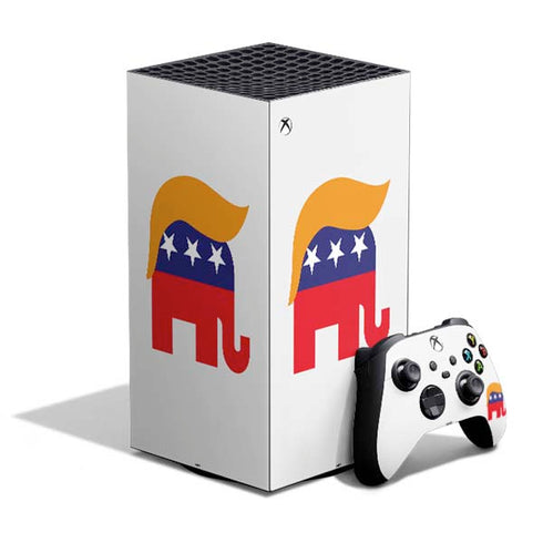 Republican Trump Hair XBox Series X Digital Edition Bundle Skin