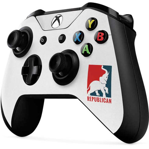 Republican Xbox One X Controller Skin