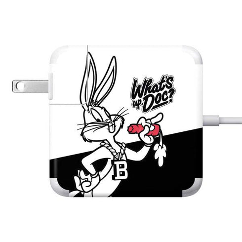 Looney Tunes Retro Bugs Bunny 85W Power Adapter (15 and 17 inch MacBook Pro Charger) Skin