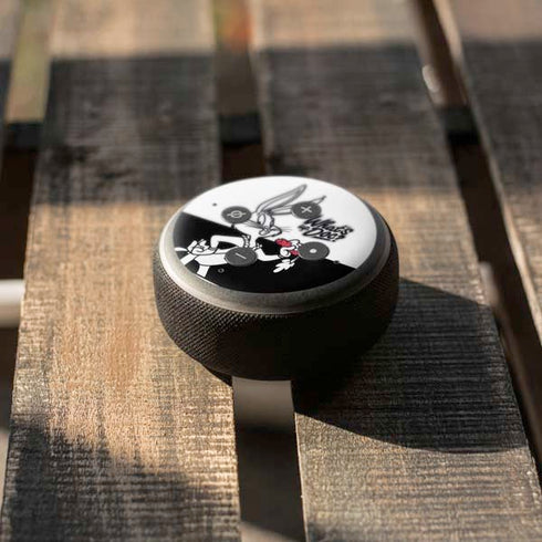 Looney Tunes Retro Bugs Bunny Amazon Echo Dot Skin