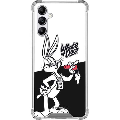 Looney Tunes Retro Bugs Bunny Gabb Phone 4 Clear Case
