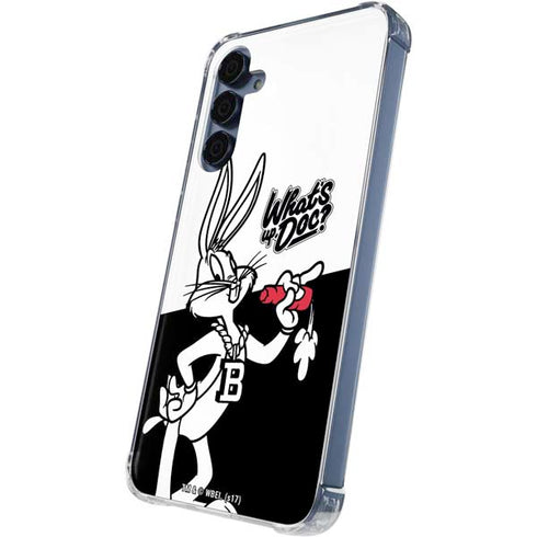 Looney Tunes Retro Bugs Bunny Galaxy A55 5G Clear Case