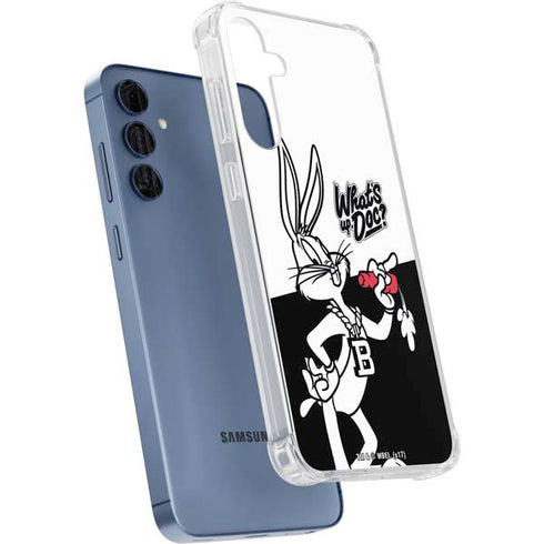 Looney Tunes Retro Bugs Bunny Galaxy A55 5G Clear Case