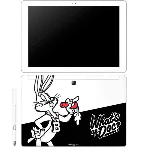 Looney Tunes Retro Bugs Bunny Galaxy Book 12in Skin