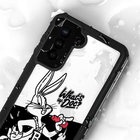Looney Tunes Retro Bugs Bunny Galaxy S24 Plus Waterproof Case