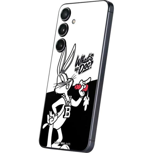 Looney Tunes Retro Bugs Bunny Galaxy S25 Skin