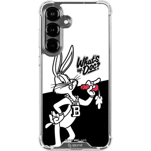 Looney Tunes Retro Bugs Bunny Galaxy S26 Plus Clear Case
