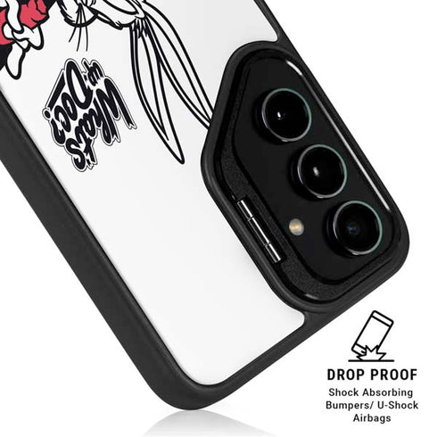 Looney Tunes Retro Bugs Bunny Galaxy S26 Plus Kickstand Case