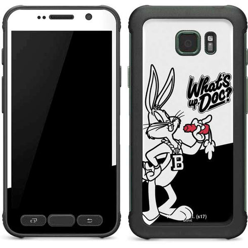 Looney Tunes Retro Bugs Bunny Galaxy S7 Active Skin