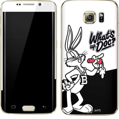 Looney Tunes Retro Bugs Bunny Galaxy S7 Edge Skin