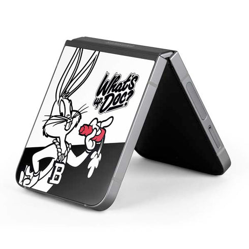 Looney Tunes Retro Bugs Bunny Galaxy Z Flip6 Skin