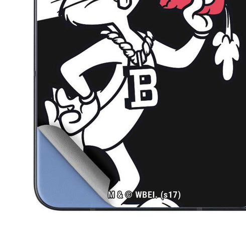 Looney Tunes Retro Bugs Bunny Galaxy Z Fold5 5G Skin