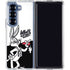 Looney Tunes Retro Bugs Bunny Galaxy Z Fold7 Clear Case
