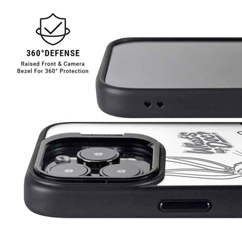 Looney Tunes Retro Bugs Bunny iPhone 13 Pro Max Kickstand Case